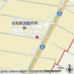 新潟県新潟市南区新飯田2294-1周辺の地図