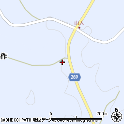 福島県伊達郡川俣町羽田北山入周辺の地図