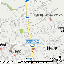 新潟県五泉市村松甲1677周辺の地図