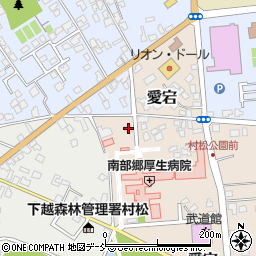 新潟県五泉市愛宕甲周辺の地図