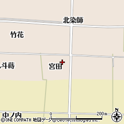 福島県南相馬市鹿島区北右田宮田19周辺の地図