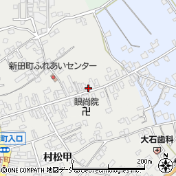 新潟県五泉市新田町周辺の地図