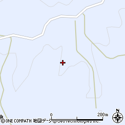 福島県伊達郡川俣町秋山深田山周辺の地図