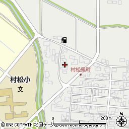 新潟県五泉市村松甲981周辺の地図