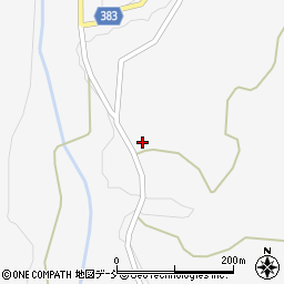 福島県喜多方市山都町朝倉（前田乙）周辺の地図