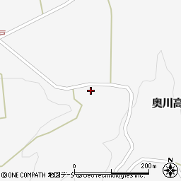 福島県西会津町（耶麻郡）奥川大字高陽根（櫻坂上）周辺の地図