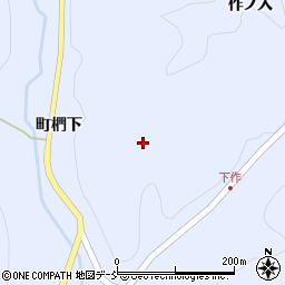 福島県伊達郡川俣町秋山下作周辺の地図