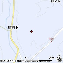 福島県川俣町（伊達郡）秋山（下作）周辺の地図
