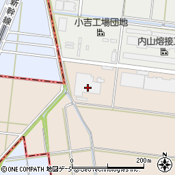 新潟県新潟市西蒲区上小吉702周辺の地図