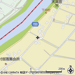 新潟県新潟市南区新飯田1392周辺の地図