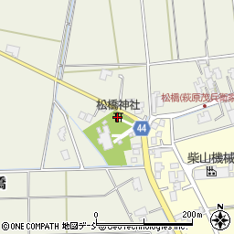 松橋神社周辺の地図