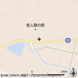 福島県相馬郡飯舘村深谷市沢178周辺の地図