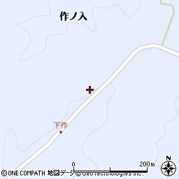 福島県伊達郡川俣町秋山作ノ入29周辺の地図