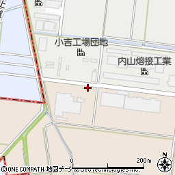 新潟県新潟市西蒲区上小吉651-1周辺の地図