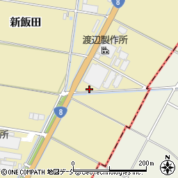 新潟県新潟市南区新飯田2994周辺の地図