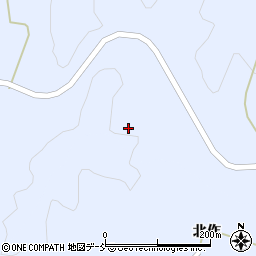 福島県伊達郡川俣町秋山堀切山周辺の地図