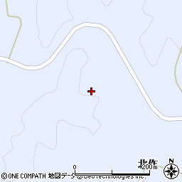 福島県川俣町（伊達郡）秋山（堀切山）周辺の地図