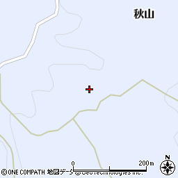 福島県伊達郡川俣町秋山引地周辺の地図