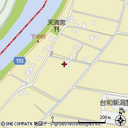 新潟県新潟市南区新飯田6800周辺の地図