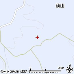 福島県川俣町（伊達郡）秋山（引地）周辺の地図