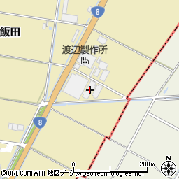 新潟県新潟市南区新飯田8029周辺の地図