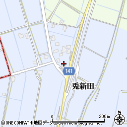 新潟県新潟市南区兎新田280周辺の地図