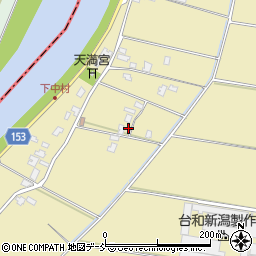 新潟県新潟市南区新飯田1439周辺の地図