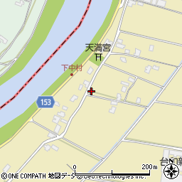 下中村自治会館周辺の地図