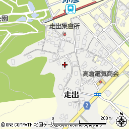 新潟県西蒲原郡弥彦村走出周辺の地図