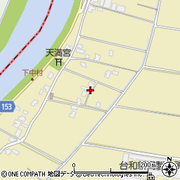 新潟県新潟市南区新飯田1444-4周辺の地図
