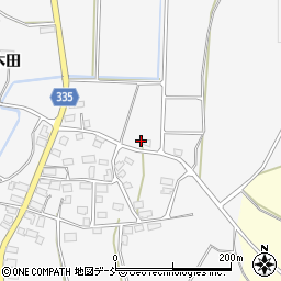 福島県喜多方市熱塩加納町加納北原周辺の地図
