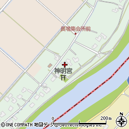 新潟県新潟市西蒲区長場172周辺の地図