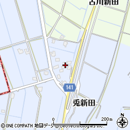 新潟県新潟市南区兎新田304周辺の地図