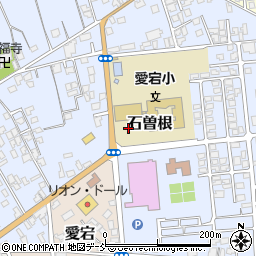 新潟県五泉市石曽根周辺の地図