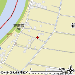 新潟県新潟市南区新飯田7555周辺の地図