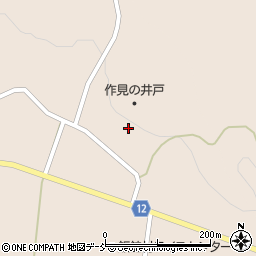 福島県相馬郡飯舘村深谷二本木周辺の地図