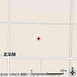 福島県南相馬市鹿島区北右田北染師周辺の地図