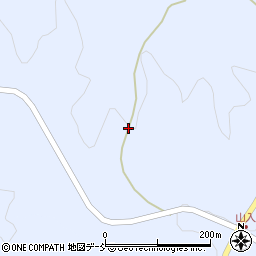 福島県伊達郡川俣町秋山狢窪山周辺の地図