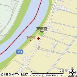 新潟県新潟市南区新飯田7351周辺の地図