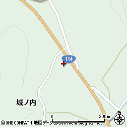 福島県福島市立子山伊達岩38周辺の地図