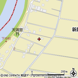 新潟県新潟市南区新飯田6831周辺の地図