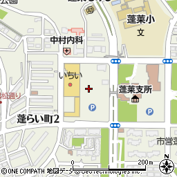 浜名園　蓬莱店周辺の地図