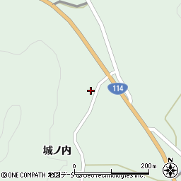 福島県福島市立子山伊達岩55周辺の地図