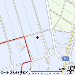 新潟県新潟市南区兎新田577周辺の地図