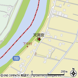 新潟県新潟市南区新飯田1460周辺の地図