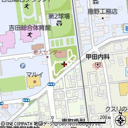 吉田北公園周辺の地図