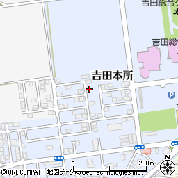 吉田本所第三児童遊園周辺の地図