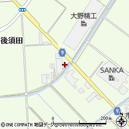 株式会社ケイヒン新潟工場周辺の地図