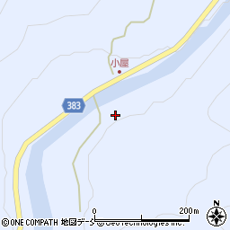 福島県耶麻郡西会津町奥川大字飯沢水上沢口486周辺の地図