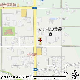 大阪屋村松店周辺の地図
